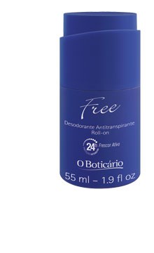 Free desodorante antitranspirante roll-on 55ml